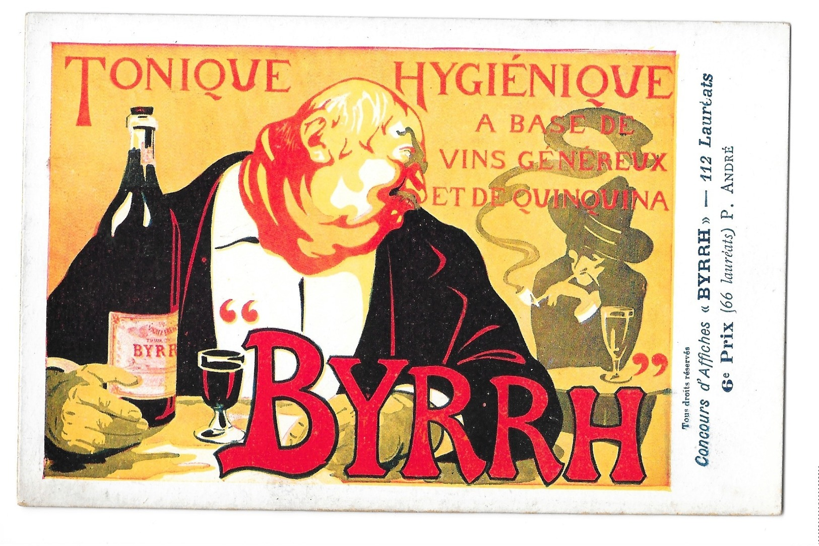 CPA BYRRH P ANDRE ART NOUVEAU - Otros & Sin Clasificación