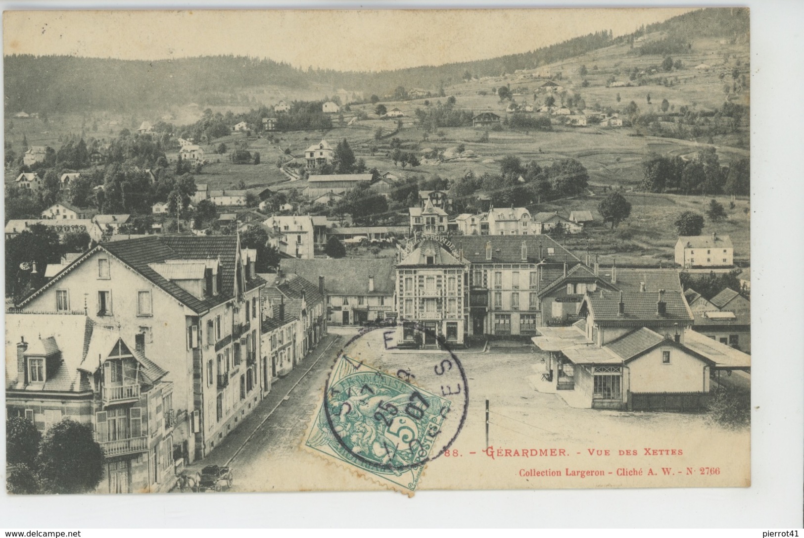 GERARDMER - Vue Des XETTES - Gerardmer