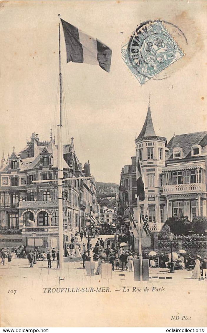 Trouville      14      Rue De Paris           (voir Scan) - Trouville