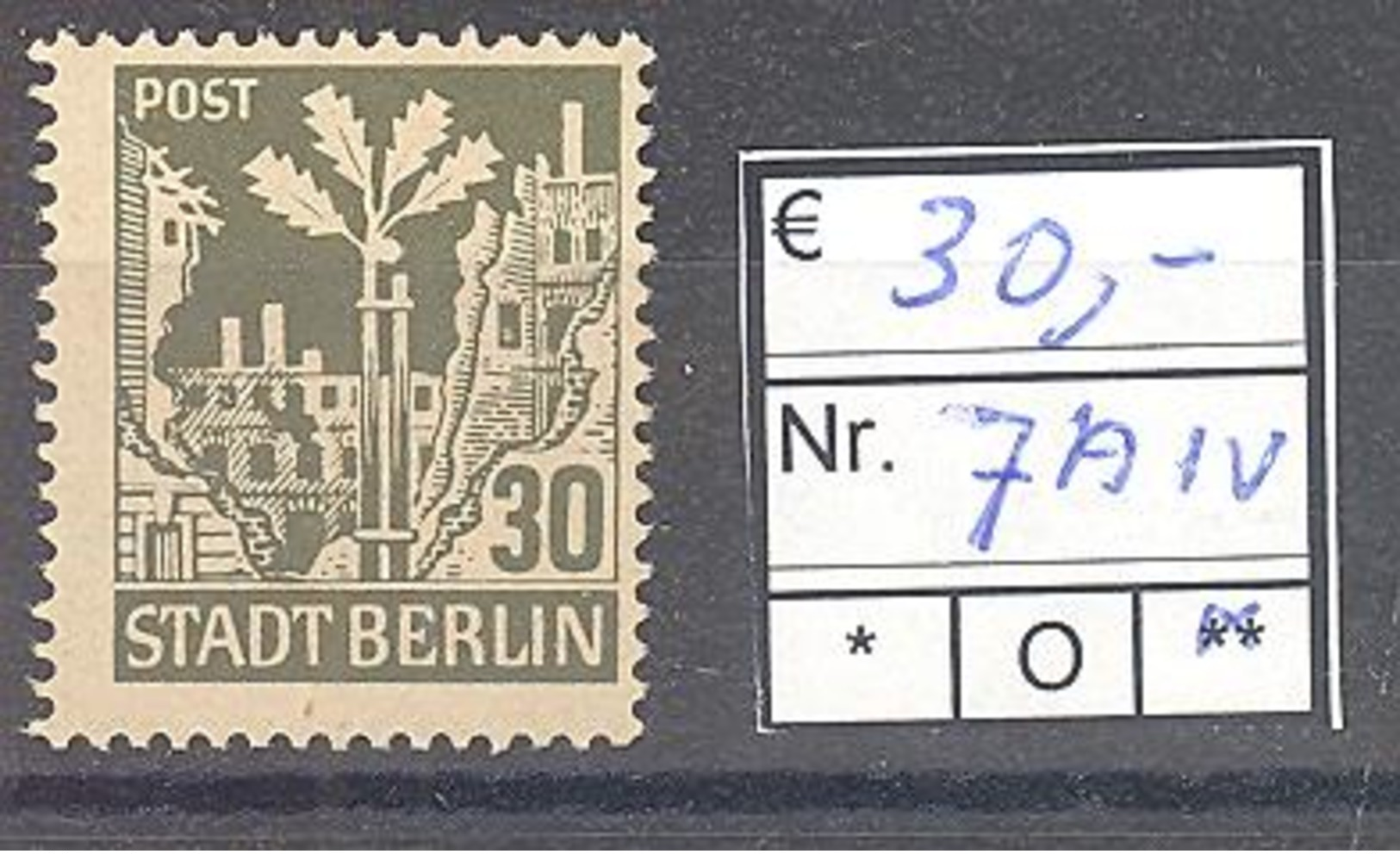 Berlin  Michel # 7**  Mit PF IV - Other & Unclassified