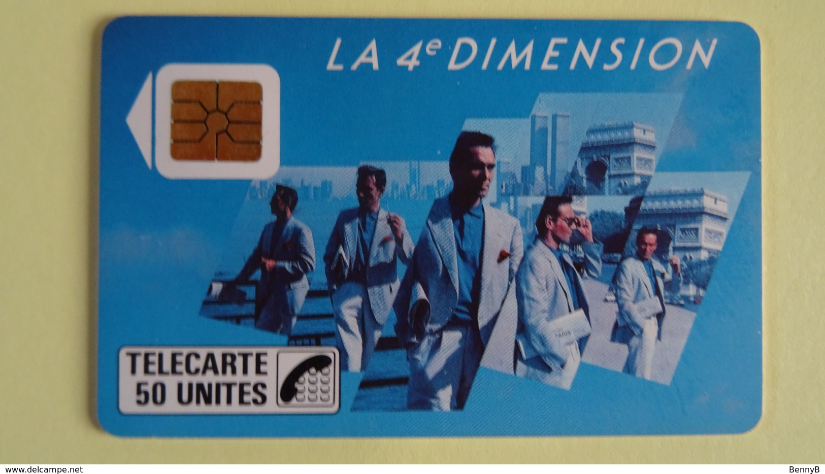 FRANCE- TELECARTE 1988 - F38 La 4 ème DIMENSION - 50u - 4 N° PE - Used - Très Bon état  Cote 10 € - 1988