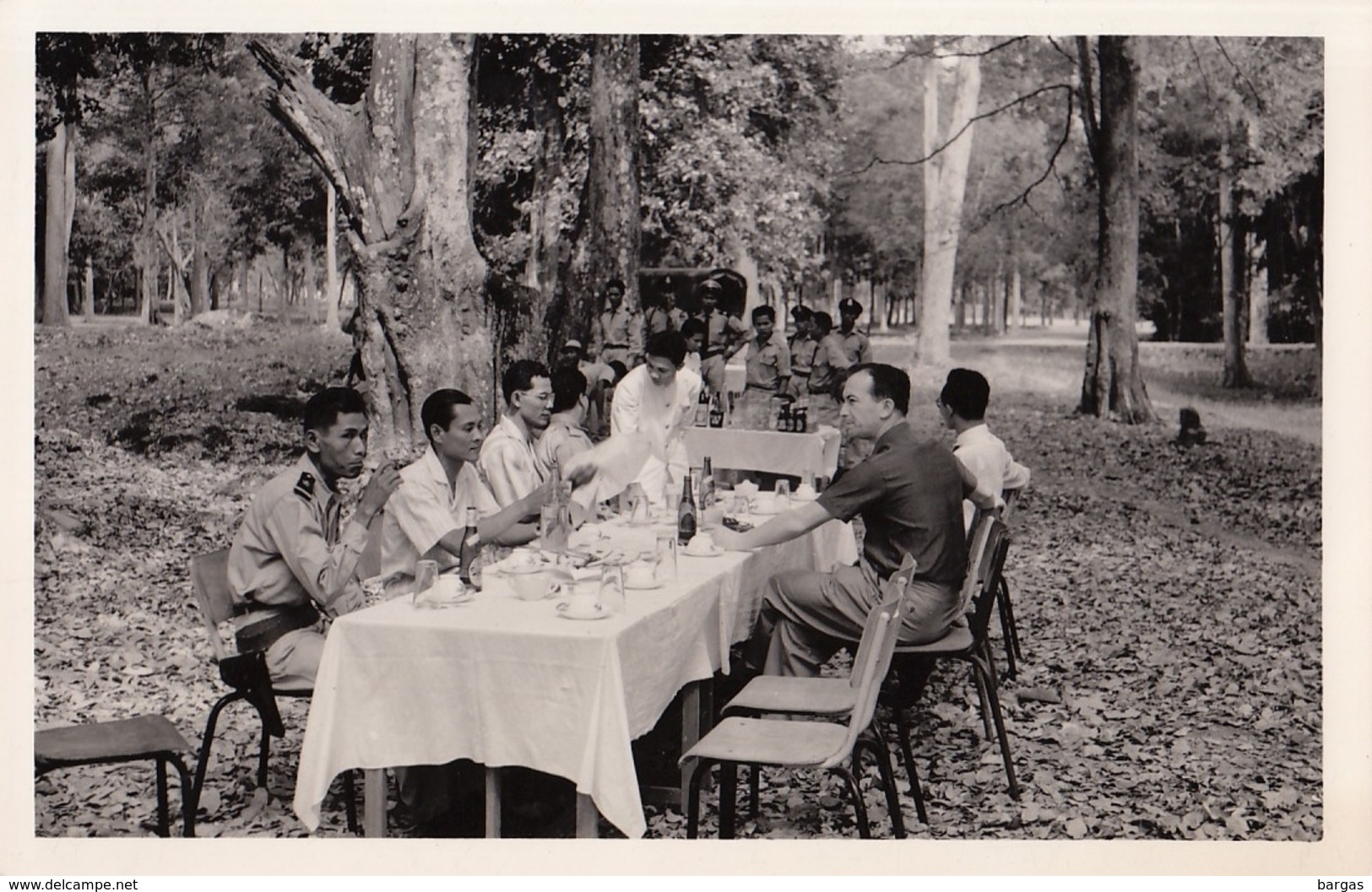 Carte Postale Photo Angkor Cambodge Visite Officielle - Cambodja