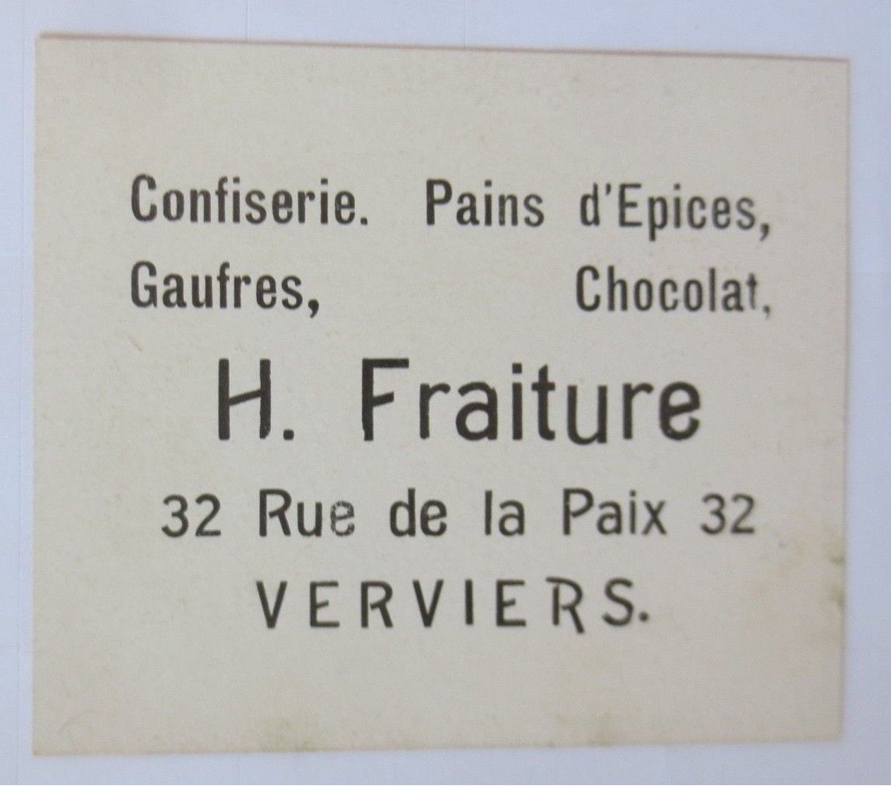 Kaufmannsbilder, Pferde, Frauen, Mode, H. Fraiture Chocolat   1900  ♥  - Autres & Non Classés