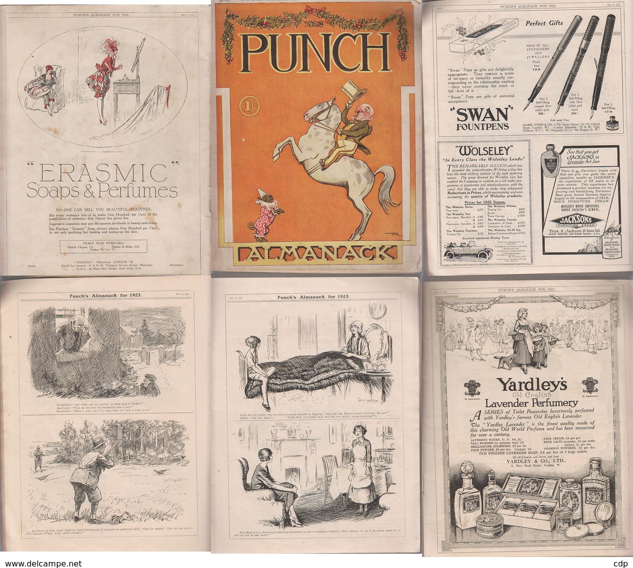 Almanack Punch  1923  London - Zonder Classificatie