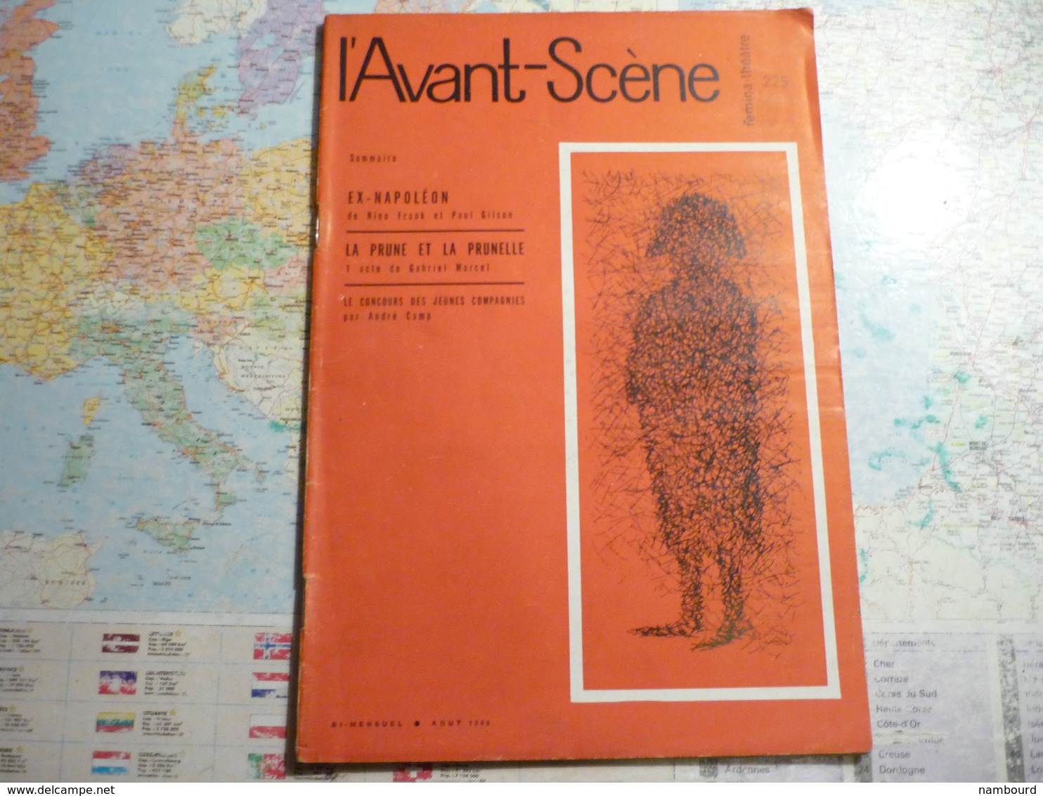 L'Avant-Scène femina-Théâtre lot de 14 numéros consécurifs du N°221 (1-er Juin 1960) au N°234 (1-er Janvier 1961)