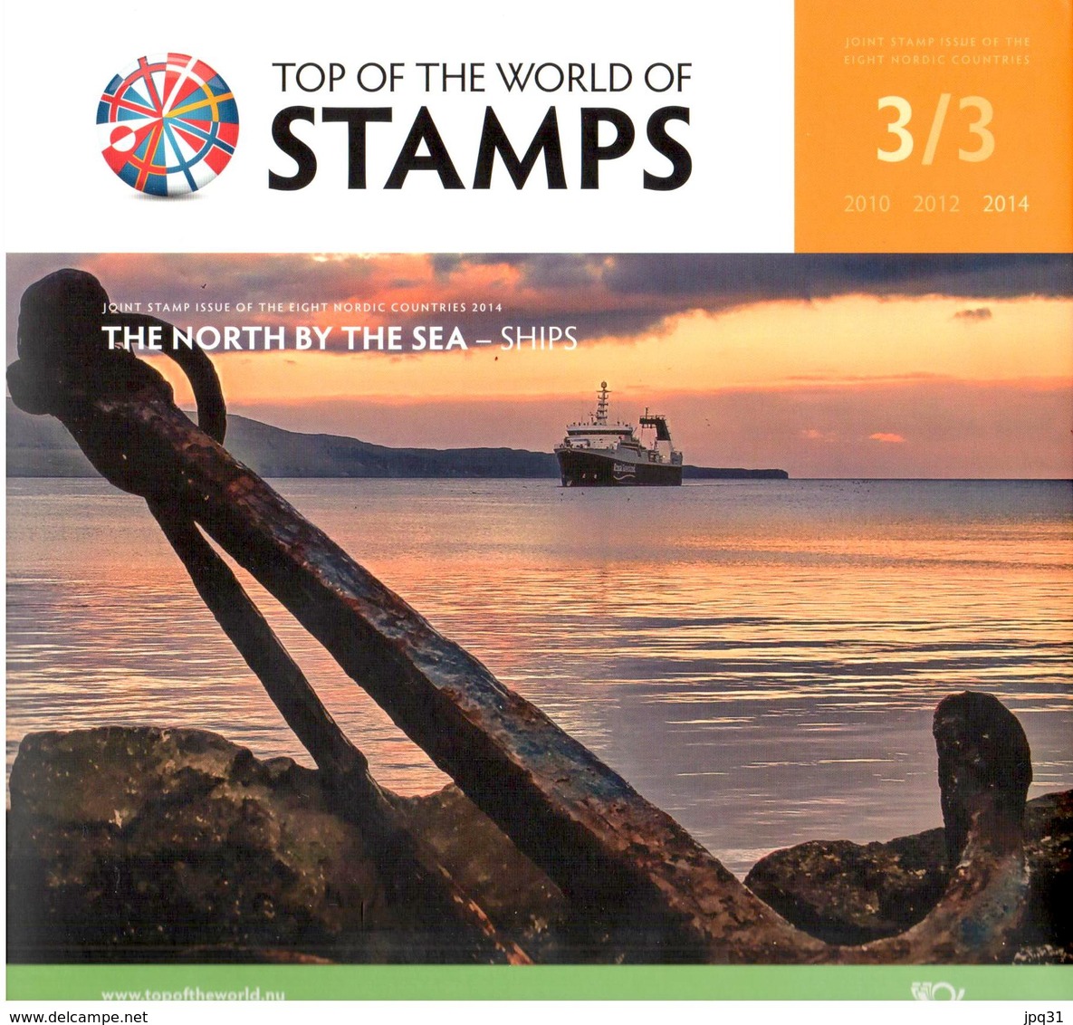 Encart Top Of The World 2014 - The North By The Sea 3/3 - Ships - Emisiones Comunes