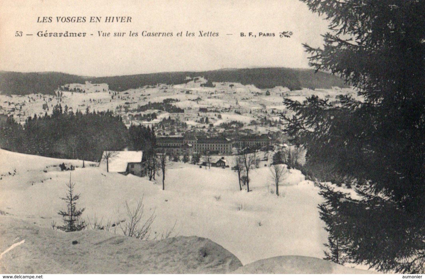 GERARDMER ( 88 ) - Vue Sur Les Casernes Et Les Xettes . - Gerardmer