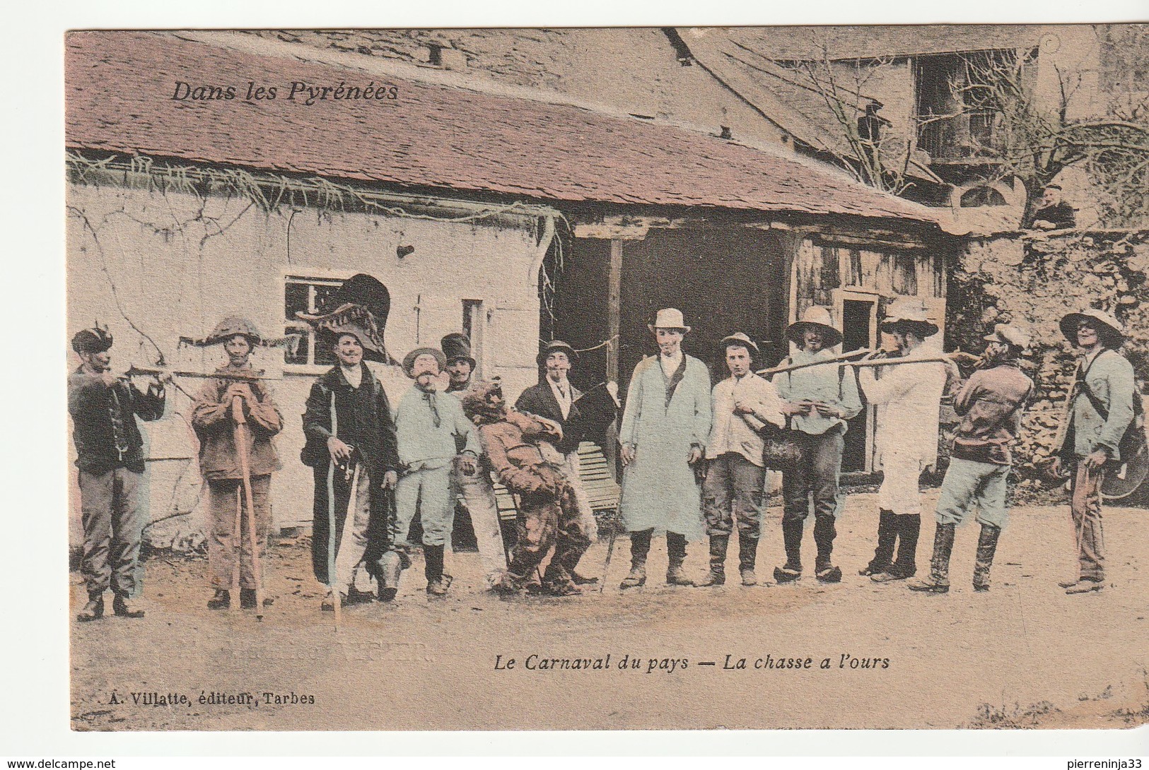 Carnaval Du Pays / La Chasse à L'Ours / Homme Déguisé En Ours / Chasseurs - Otros & Sin Clasificación