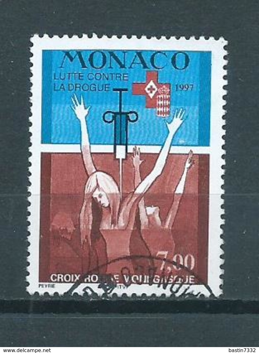 1997 Monaco Red Cross,rotes Kreuz Used/gebruikt/oblitere - Oblitérés