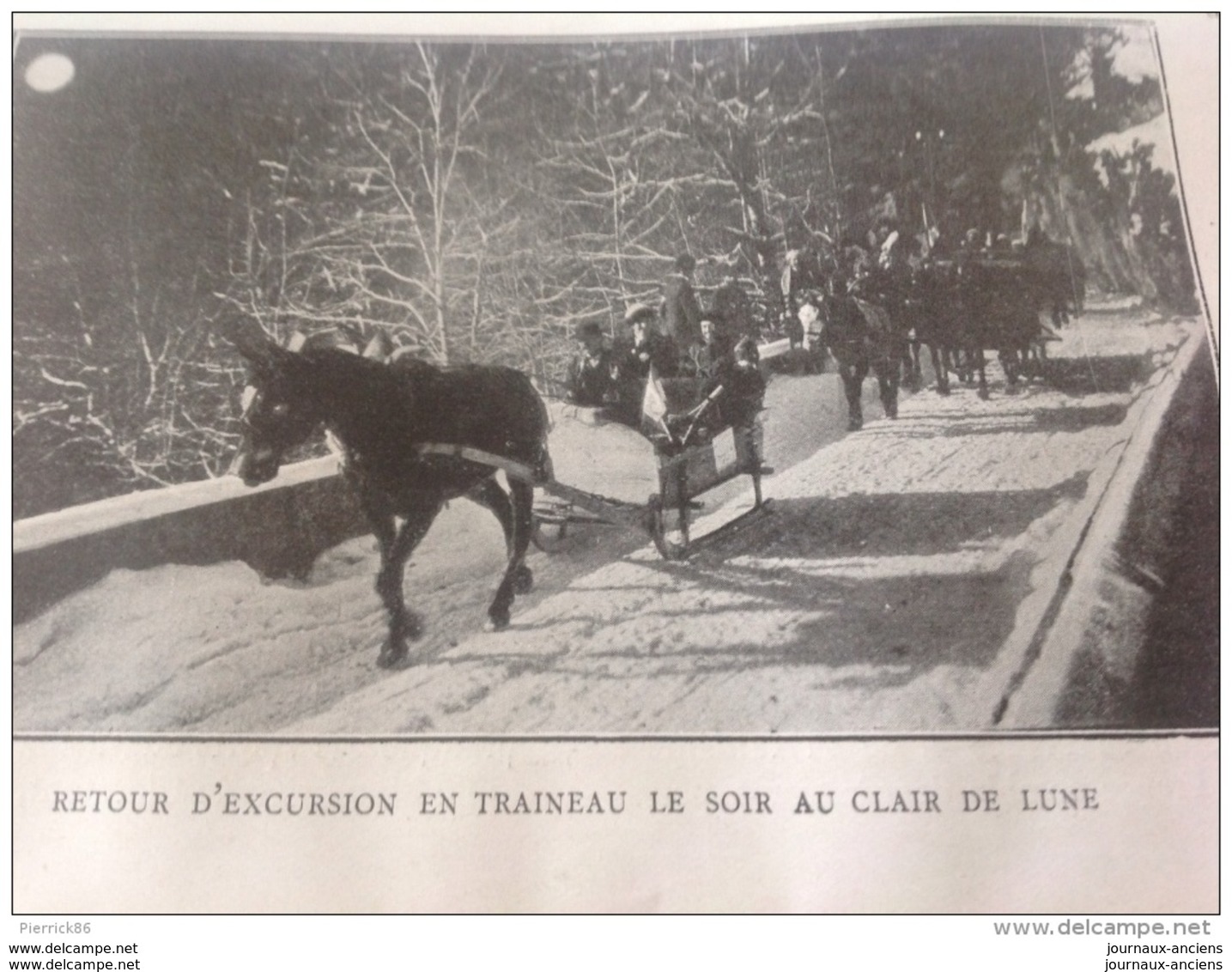 1910 SALLES D'ARMES DE PARIS CERCLE D'ANJOU / SPORTS D'HIVER (PATINAGE MOREZ DU JURA CHAMONIX ETC) / PRIX LEMONNIER