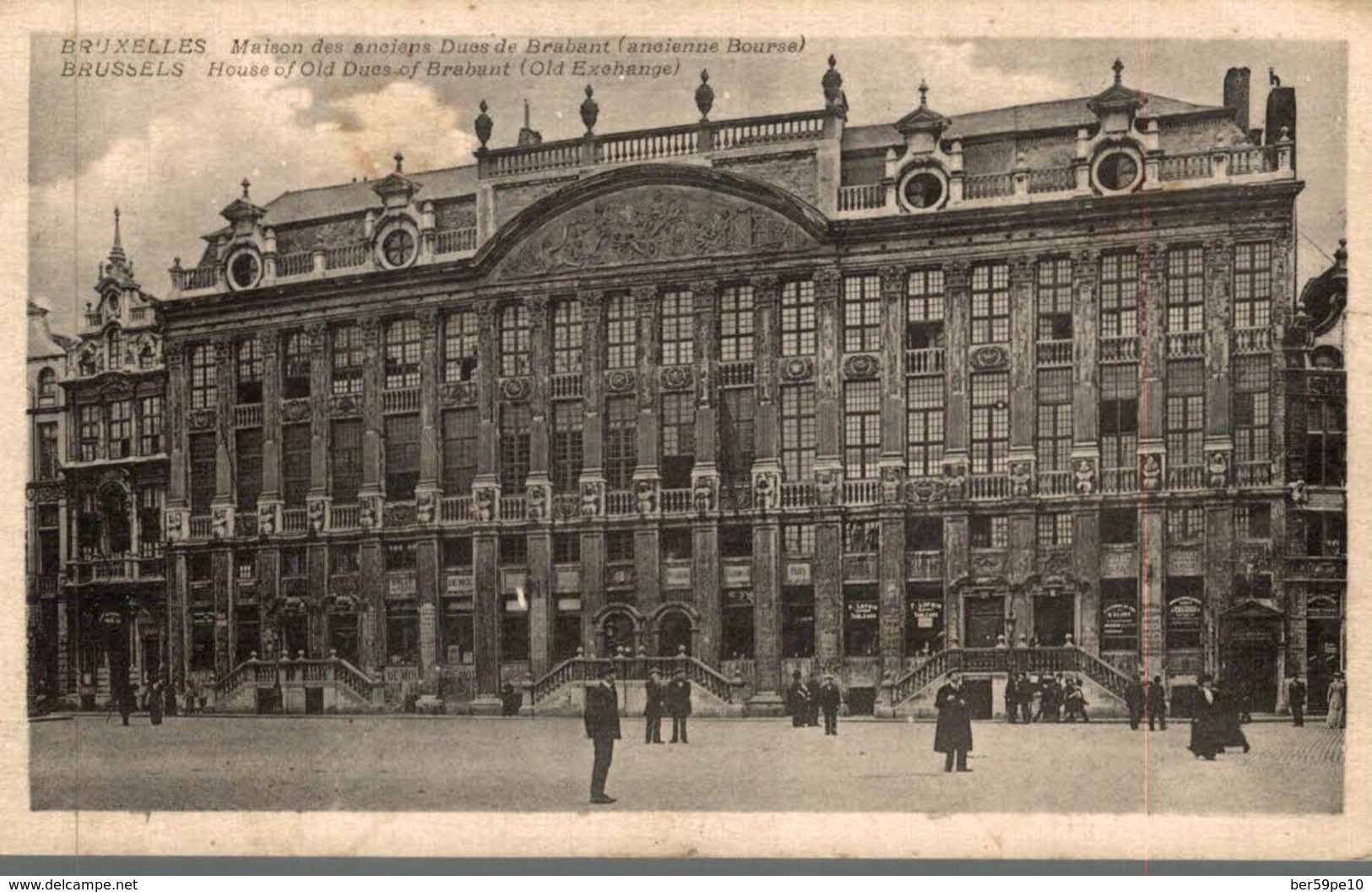 BRUXELLES  MAISON DES ANCIENS DUCS DE BRABANT  ANCIENNE BOURSE - Brüsseler Flughafen