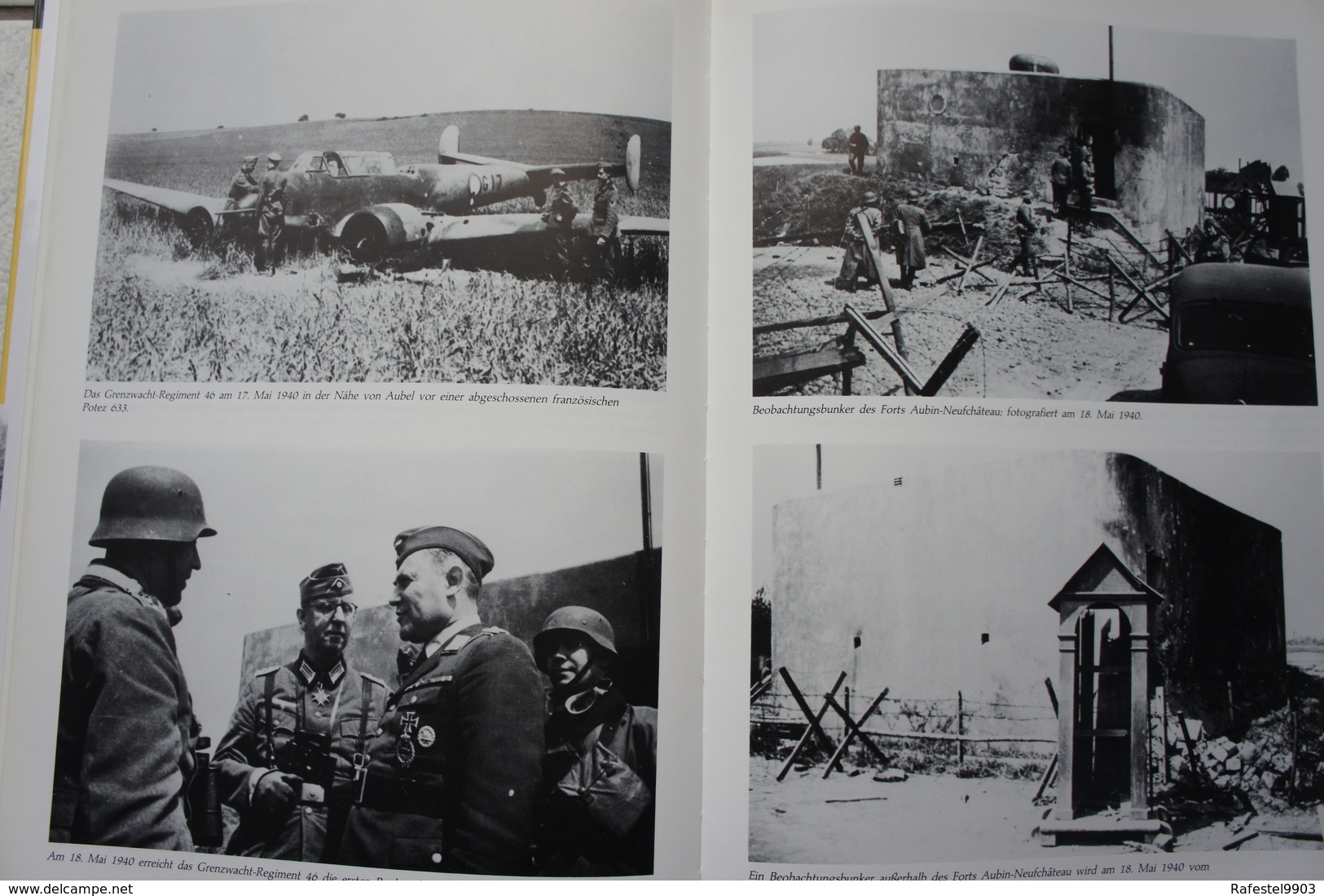 Buch 10 Mai 1940 Zwischen Aachen Und Lüttich Fort Battice Eben Emaël Tancrémont Battice Fortification Bunker Belgium WW2 - 5. Guerres Mondiales