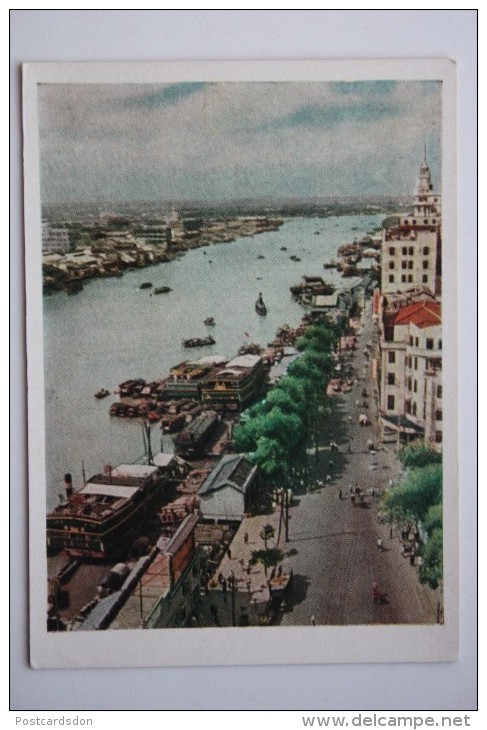 China. Guangzhou (also Known As Canton) -  Old Postcard - 1957 - Cina