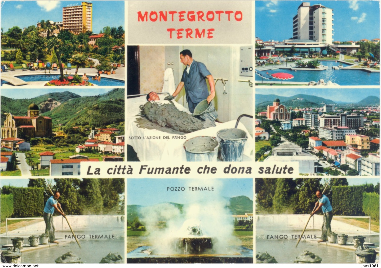 ITALY. POSTCARD. MONTEGROTTO TERME - Otros & Sin Clasificación