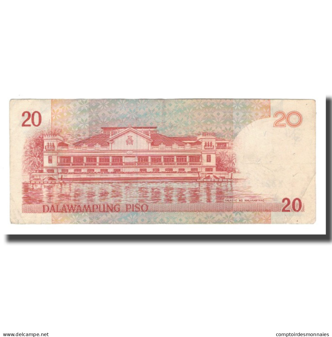 Billet, Philippines, 20 Piso, Undated (1986-94), KM:170a, TTB - Philippines