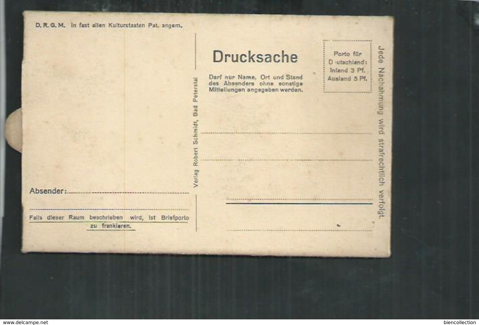 Allemagne. Bad Peterstal, Carte à Système - Bad Peterstal-Griesbach