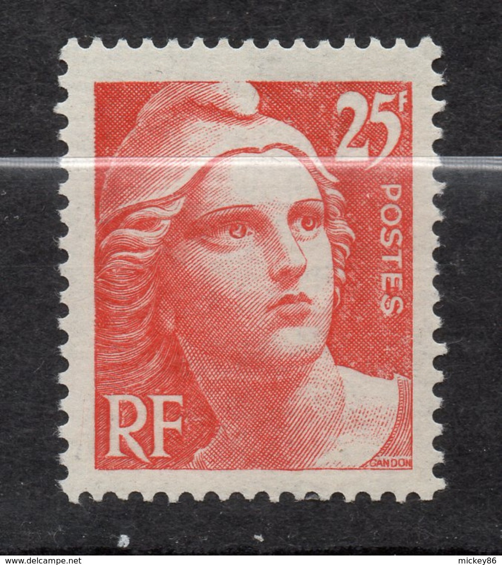 1945-47--tp N° 729  Marianne De Gandon --NEUF  Sans Charnière---cote  11 €..........à Saisir - Neufs