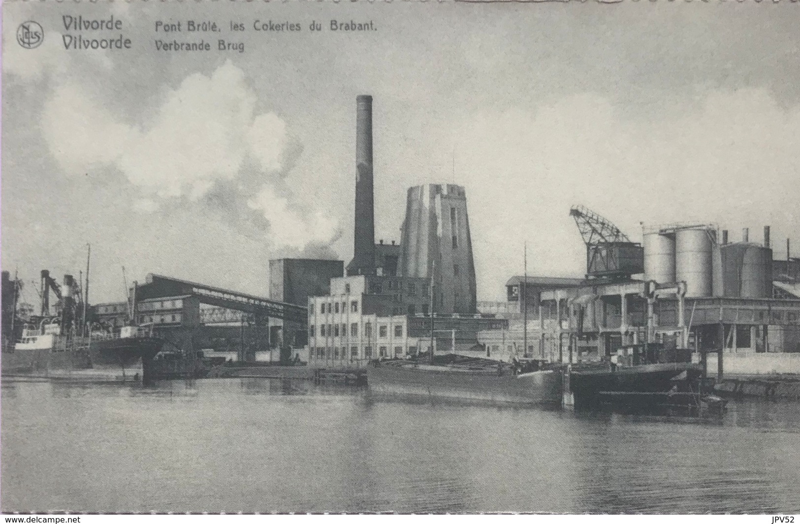 (2158)  Vilvoorde - Vilvorde - Verbrande Brug - Pont Brûle - Les Cokeries De Brabant -1920 - Vilvoorde