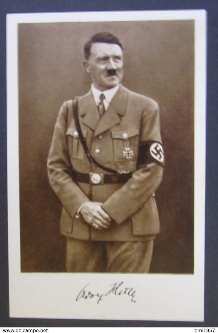 Adolf Hitler AK SST Geburtstag Des Führers 1938 - Guerra 1939-45