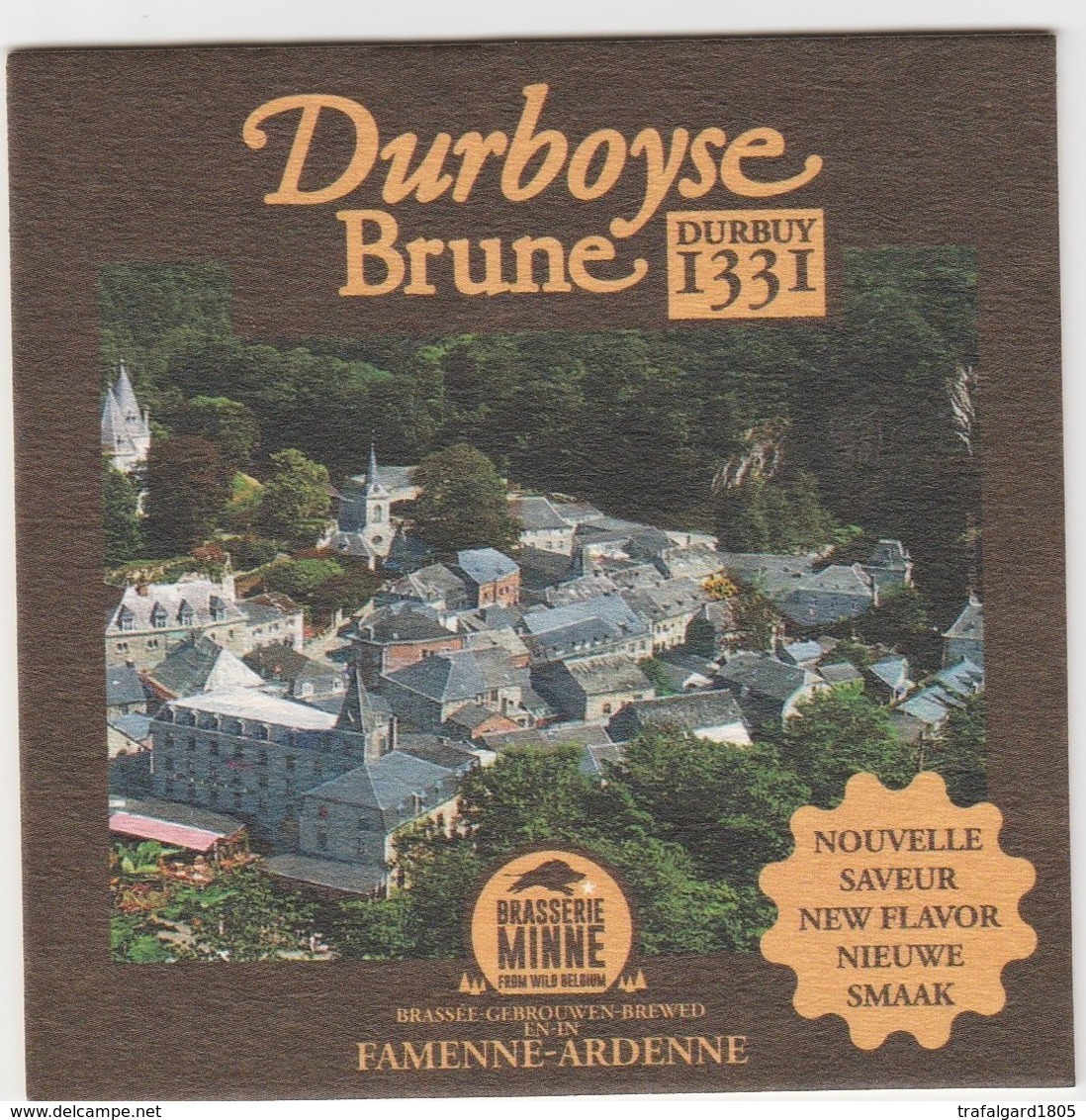 LA DURBOISE BRUNE - Bierdeckel