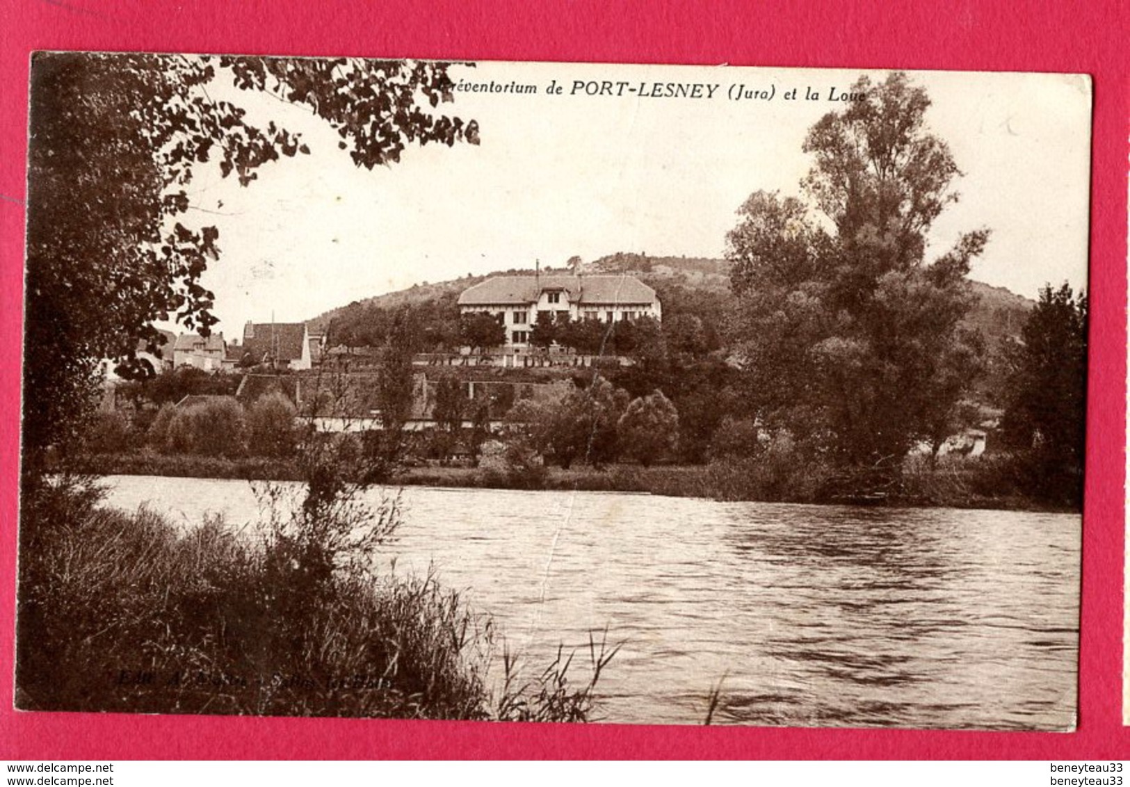 CPA (Réf : D 913) Préventorium De PORT-LESNEY Et La Loue (39 JURA) - Autres & Non Classés