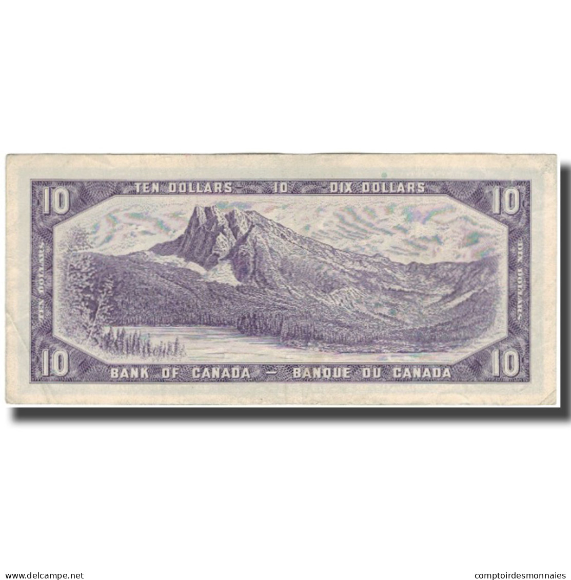 Billet, Canada, 10 Dollars, 1954, KM:79b, TTB - Canada