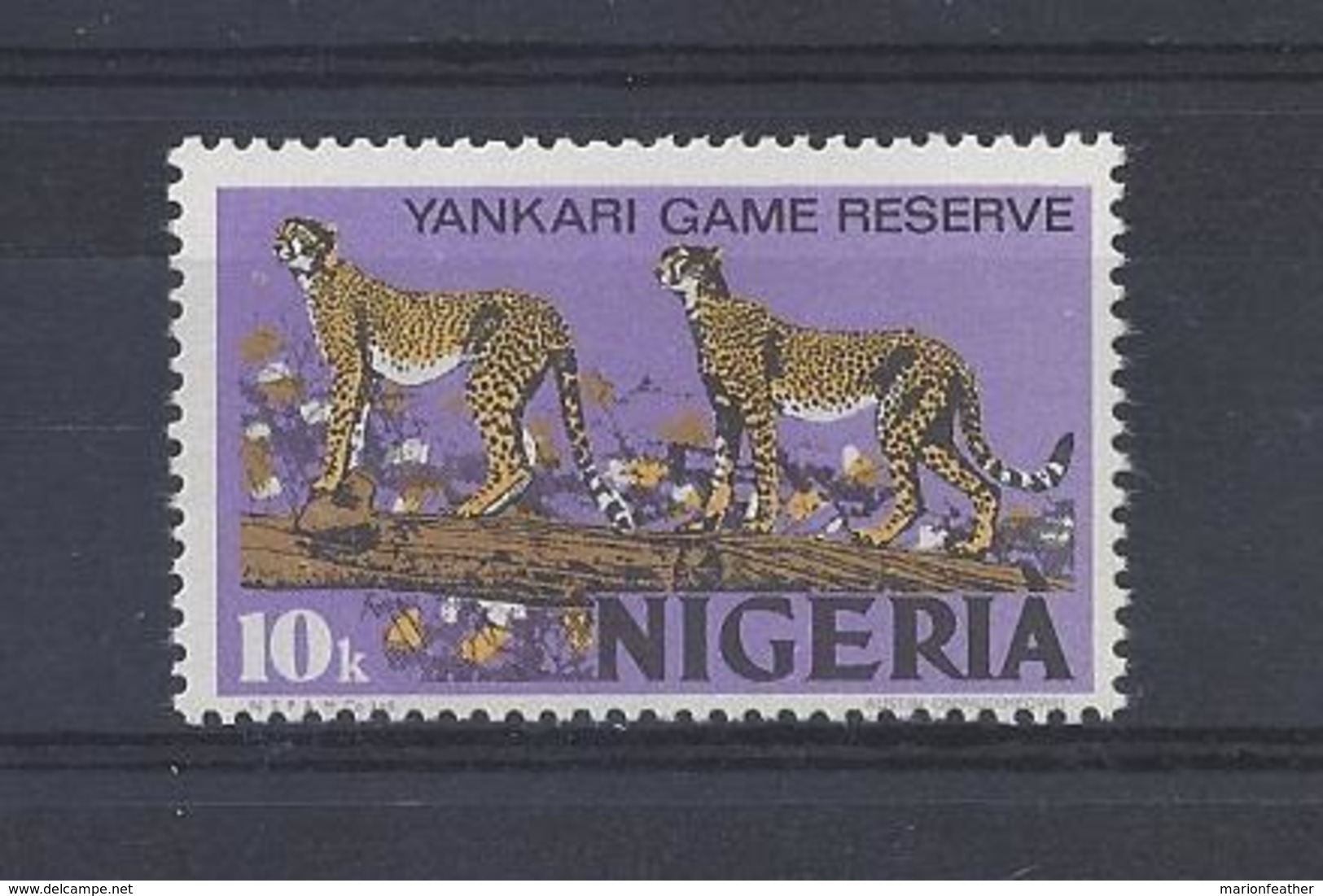 NIGERIA....QUEEN ELIZABETH II.(1952-NOW)..." 1973.."...10k........SG296......YANKARI GAME RESERVE.......MNH..... - Nigeria (1961-...)