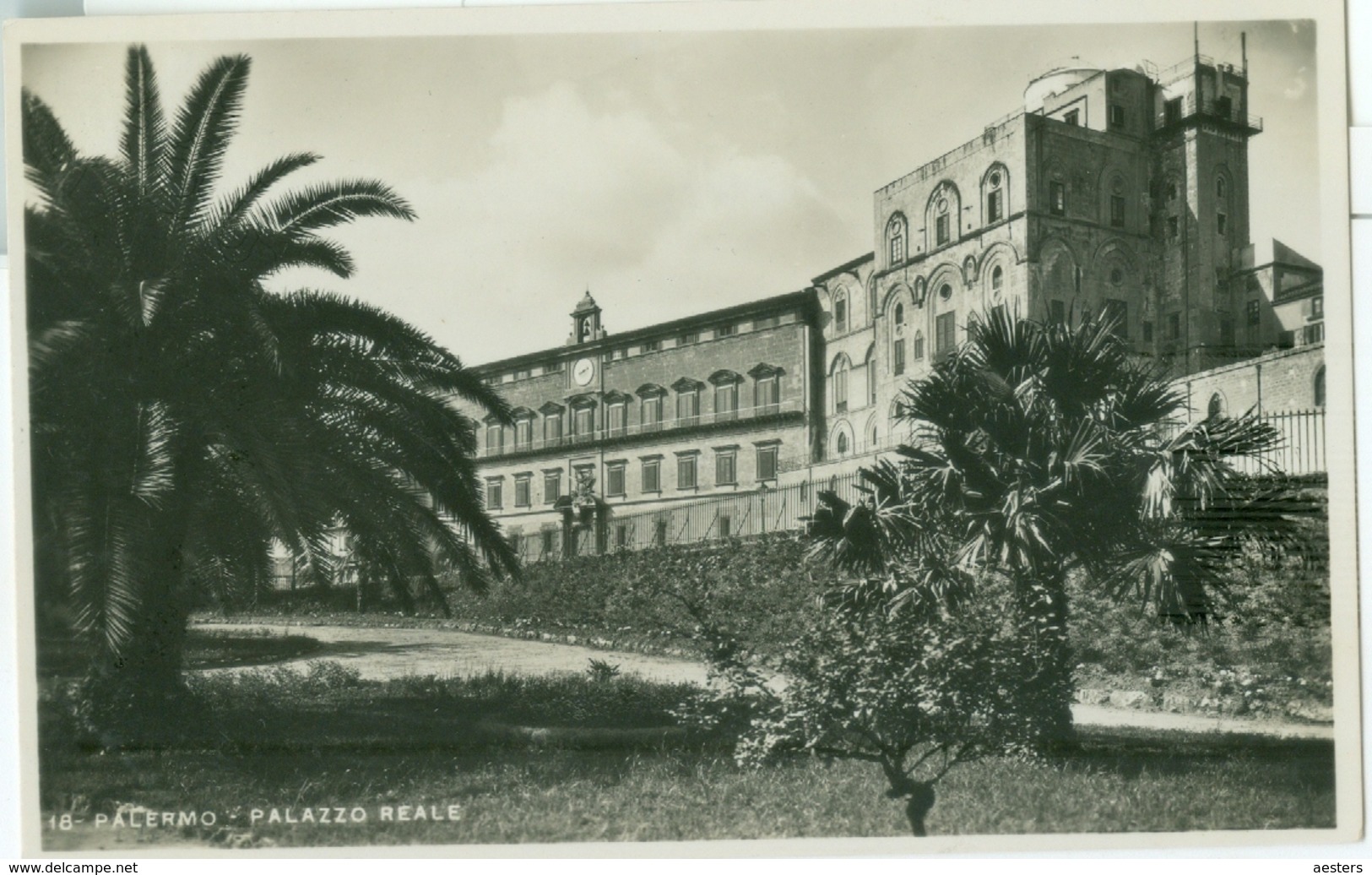 Palermo; Palazzo Reale - Non Viaggiata. (Fotocelere - Torino) - Palermo