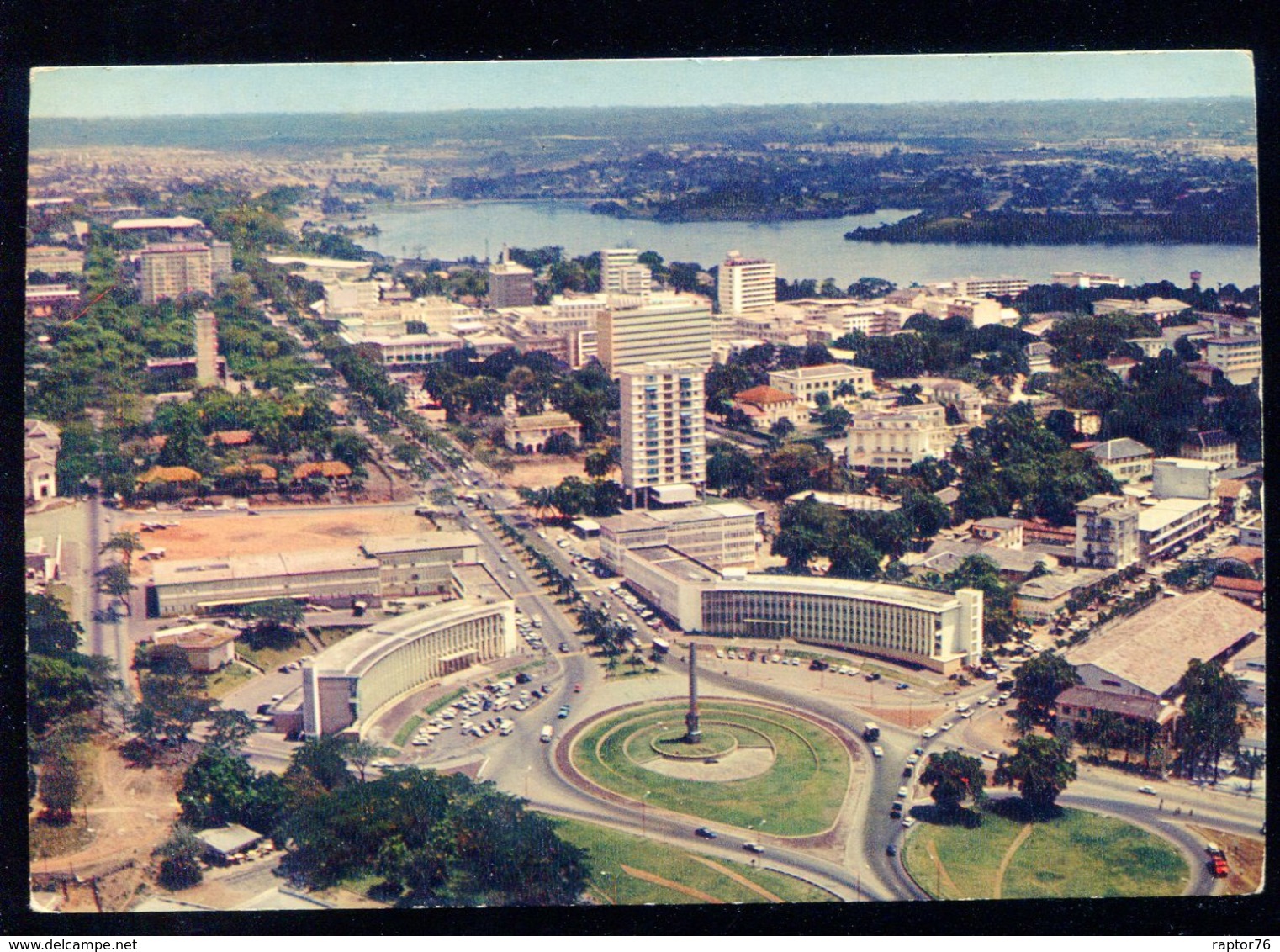 CPM Non écrite Côte D'Ivoire ABIDJAN Vue Aérienne - Côte-d'Ivoire