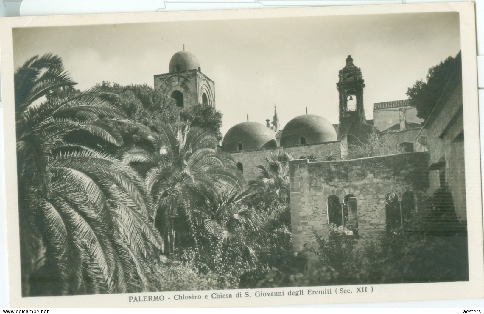 Palermo; Chiostro E Chiesa Di S. Giovanni Degli Eremtiti - Non Viaggiata. (Fotocelere - Torino) - Palermo