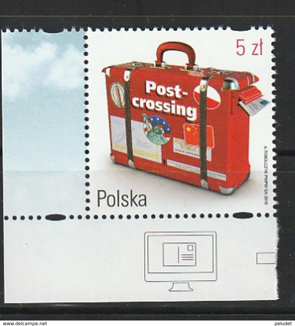 POLSKA 2016 POSTCROSSING MNH 1 V. - Ungebraucht