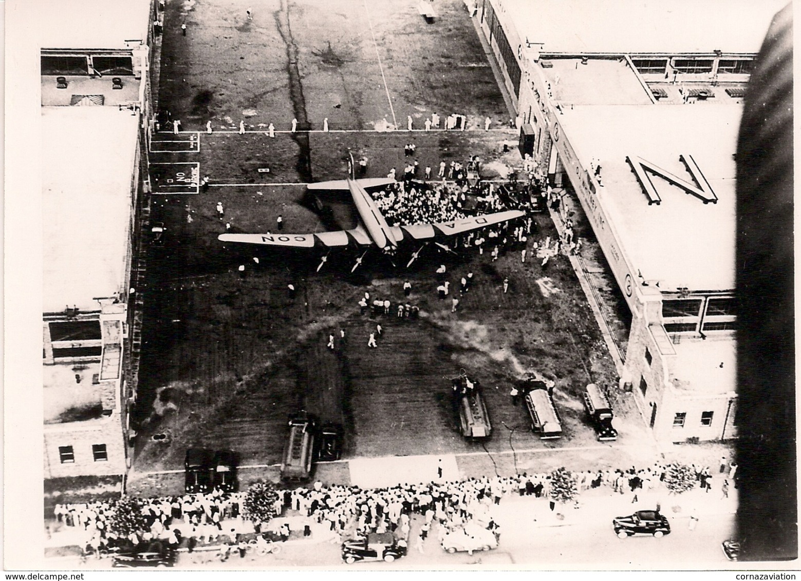 Aviation - Avion Focke Wulf 200 "Condor" Floyd Bennett, New York - Autres & Non Classés