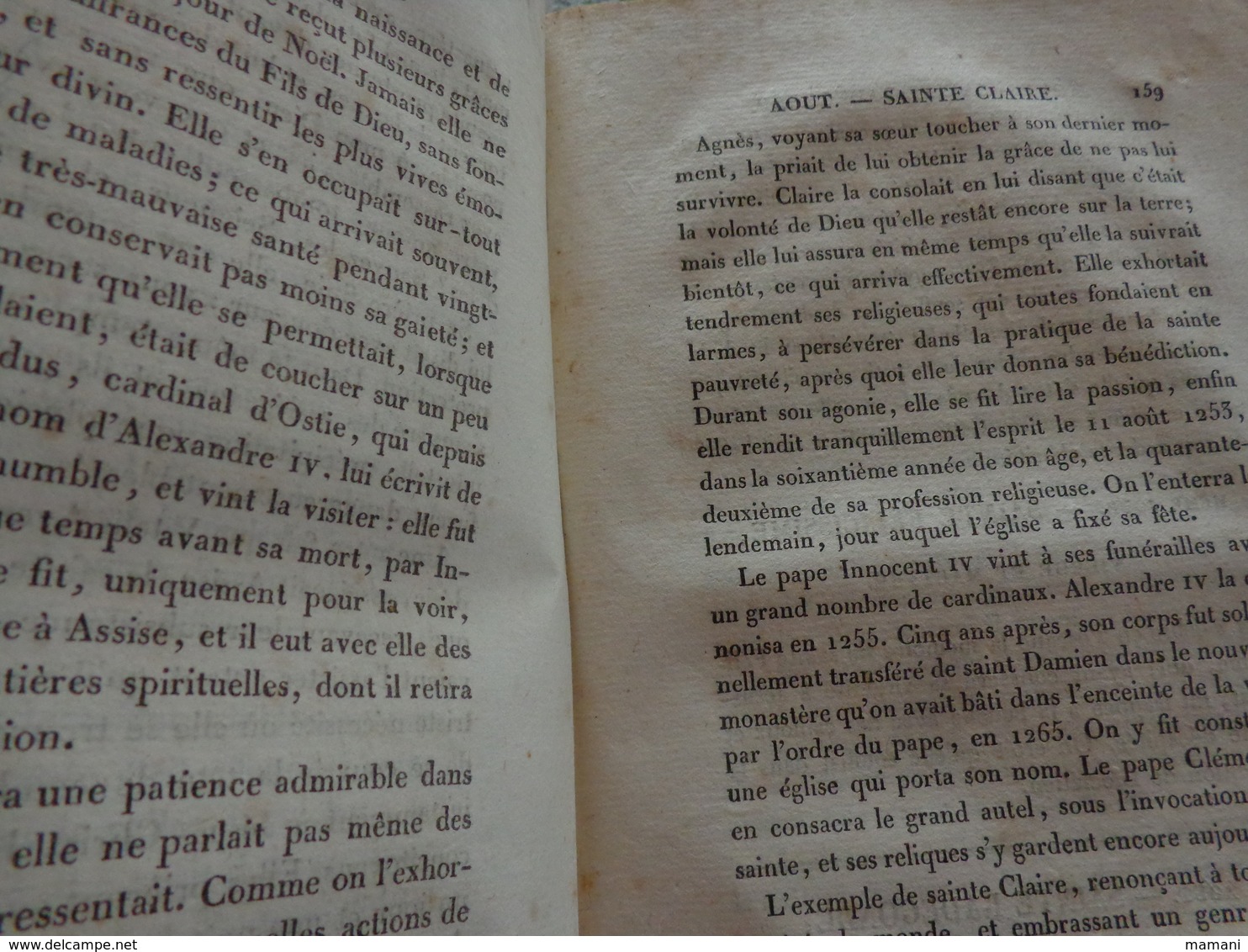 lot de livres sur le theme de la religion-l'apostolat du rosaire-vie des saintes femmes des martyres et des vierges