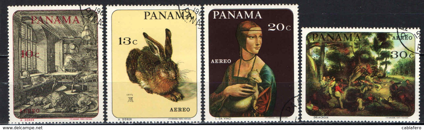 PANAMA - 1967 - DIPINTI DI ALBRECHT DURER - USATI - Panama