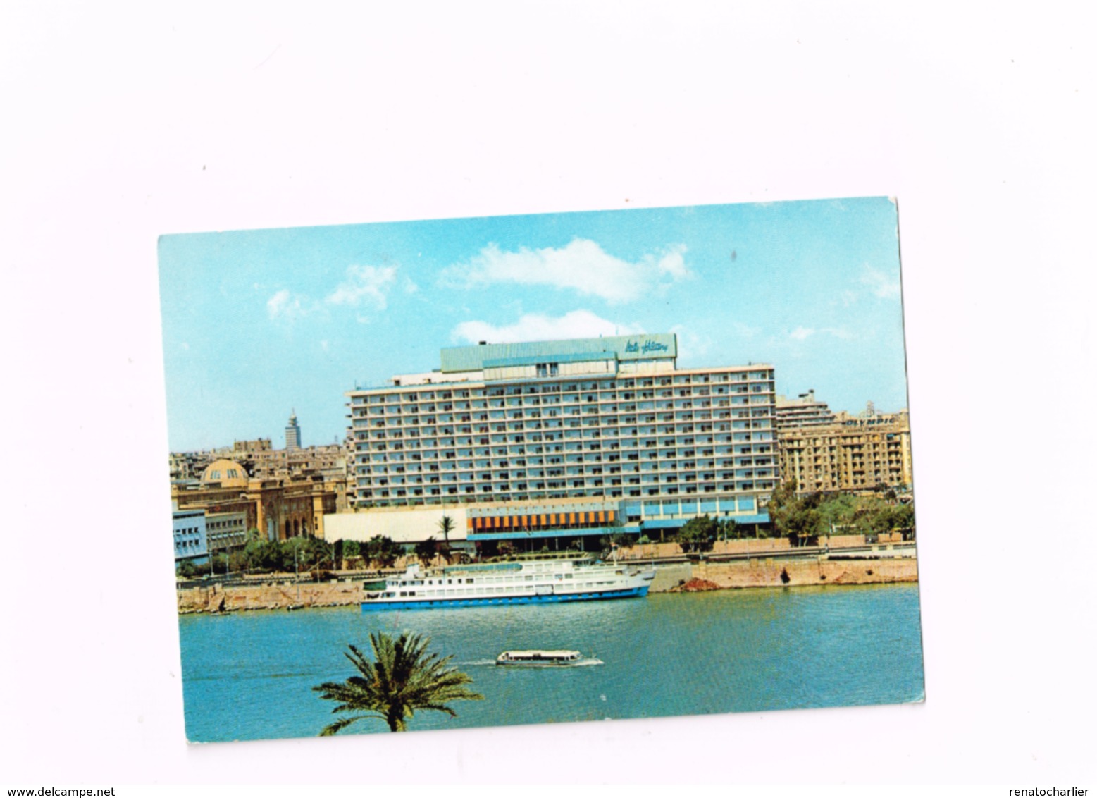 Nil Hilton And Isis Boot Hotel. - Le Caire