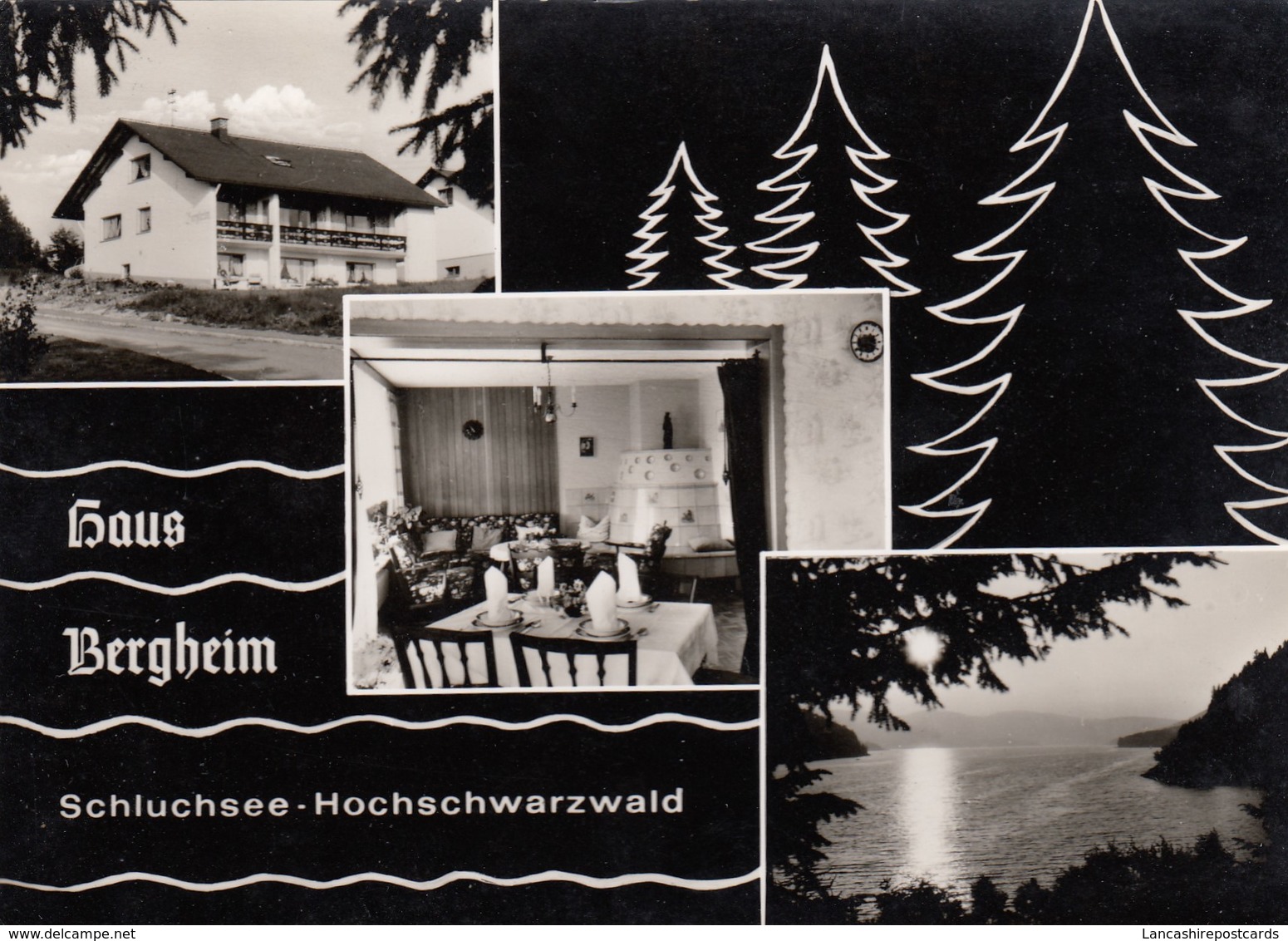 Postcard Haus Bergheim Schluchsee Hochschwarzwald  My Ref  B23883 - Schluchsee