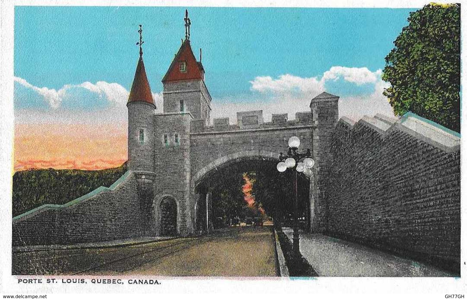 St LOUIS GATE, QUEBEC, CANADA - Québec – Les Portes