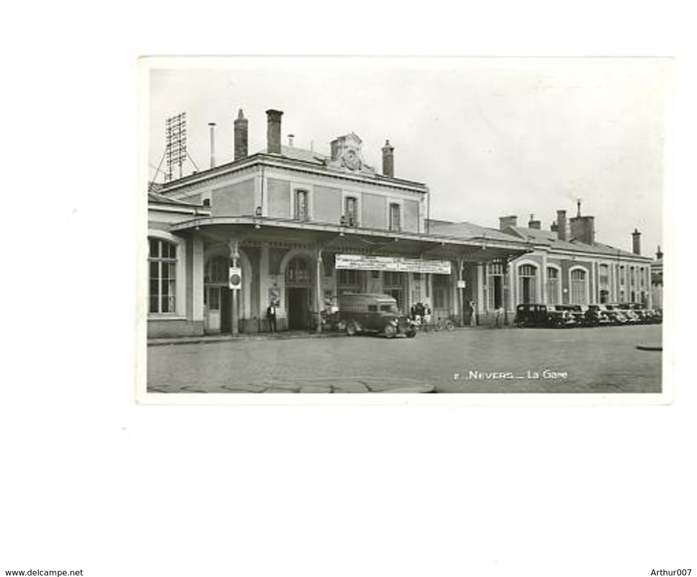 Nevers La Gare Ed Duperrat 1948 - Nevers