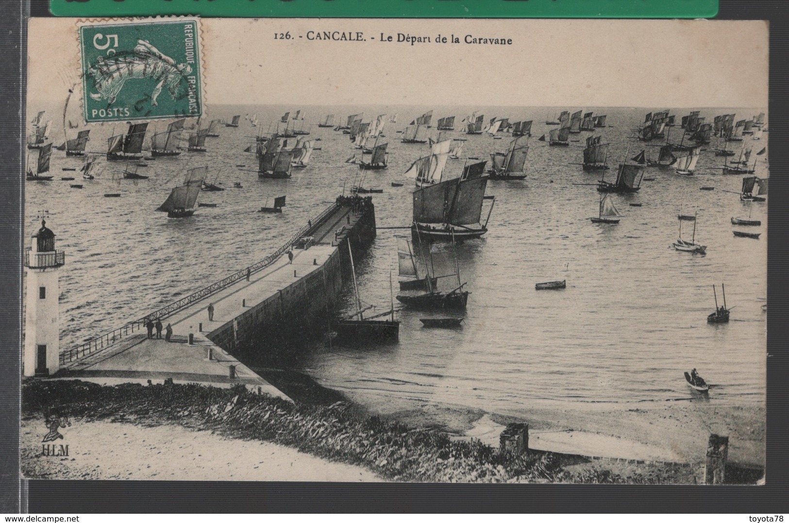 CANCALE (35) - Le Départ De La Caravane - Cancale
