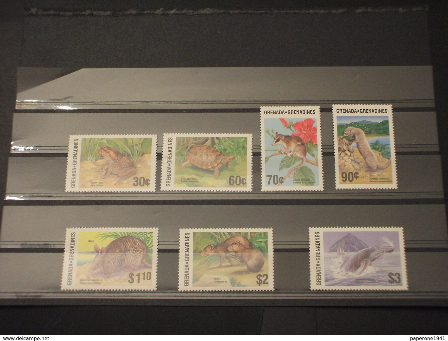 GRENADA/GRENADINES - 1986 FAUNA 3 + 4 VALORI - NUOVI(++) - Grenada (1974-...)