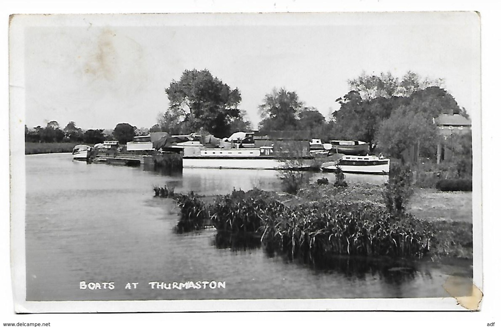 CPSM BOATS AT THURMASTON, Format 9 Cm Sur 14 Cm Environ, LEICESTERSHIRE, ROYAUME UNI - Leicester