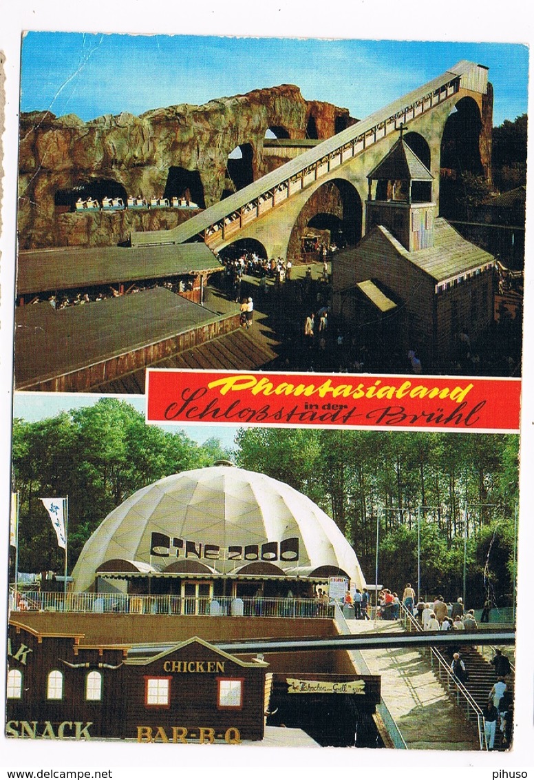 D-10170   BRÜHL : Phantasia-Land - Bobbahn / Cine 2000 - Bruehl