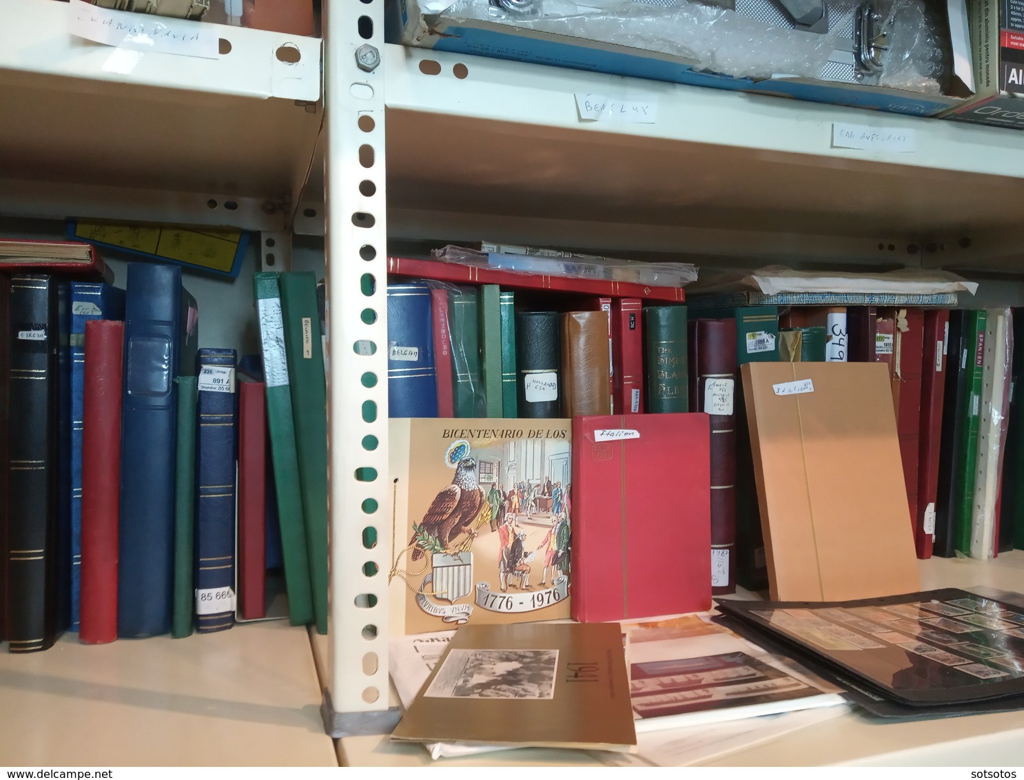 COLLECTION-ACCUMULATION Of Many Thousands Of Stamps From All Over The WORLD In 150-170 Albums And Stock Books USED, MNH, - Collezioni (in Album)