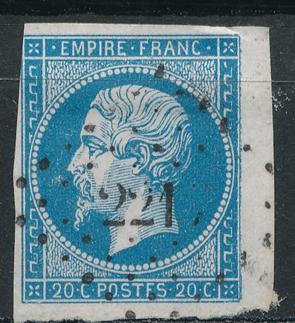 N°14 VARIETE. - 1853-1860 Napoléon III