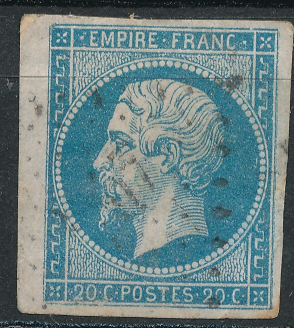 N°14 VARIETE. - 1853-1860 Napoléon III