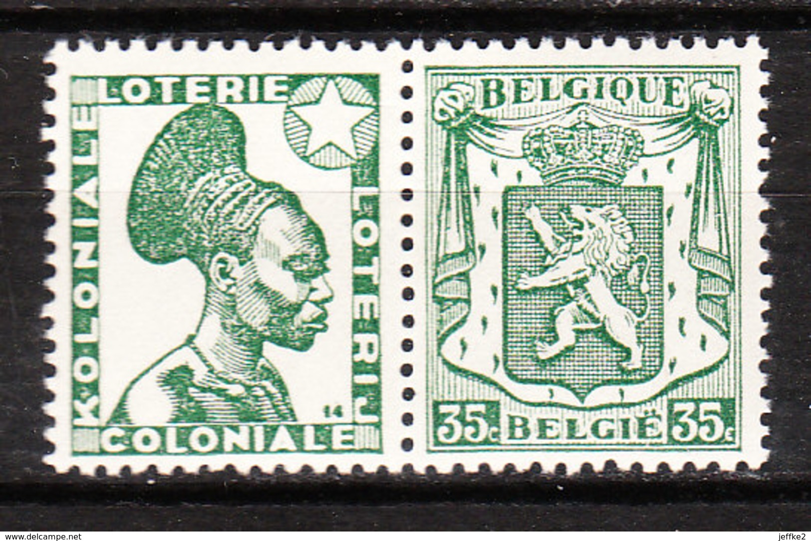 PU85**  Petit Sceau De L'Etat - Koloniale Loterij - MNH** - LOOK!!!! - Autres & Non Classés