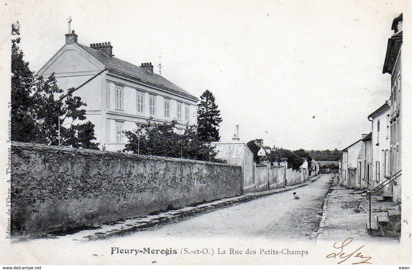 Fleury-Mérogis. La Rue Des Petits-Champs. - Fleury Merogis