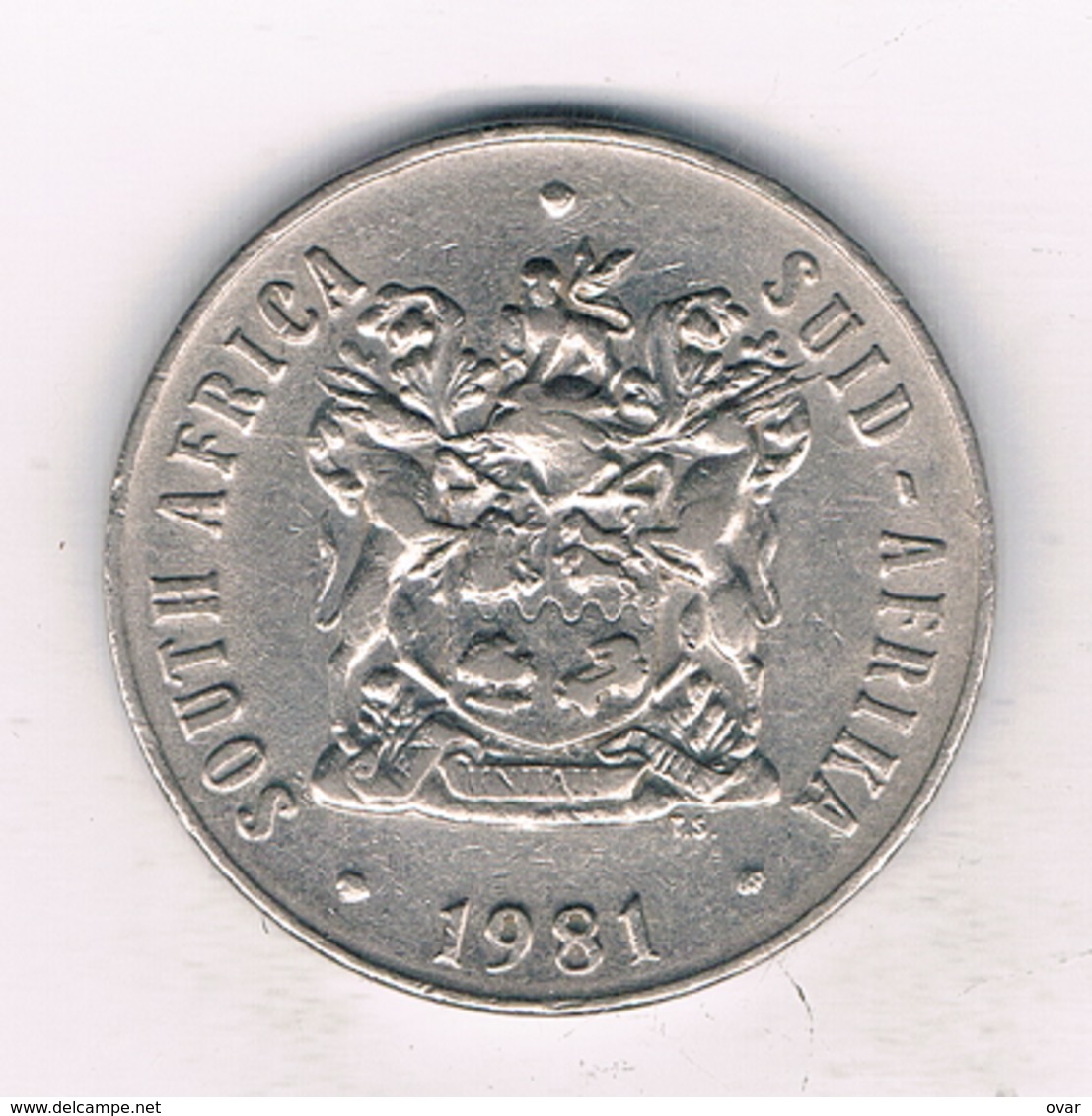 50 CENTS 1981 ZUID AFRICA /9242/ - Afrique Du Sud