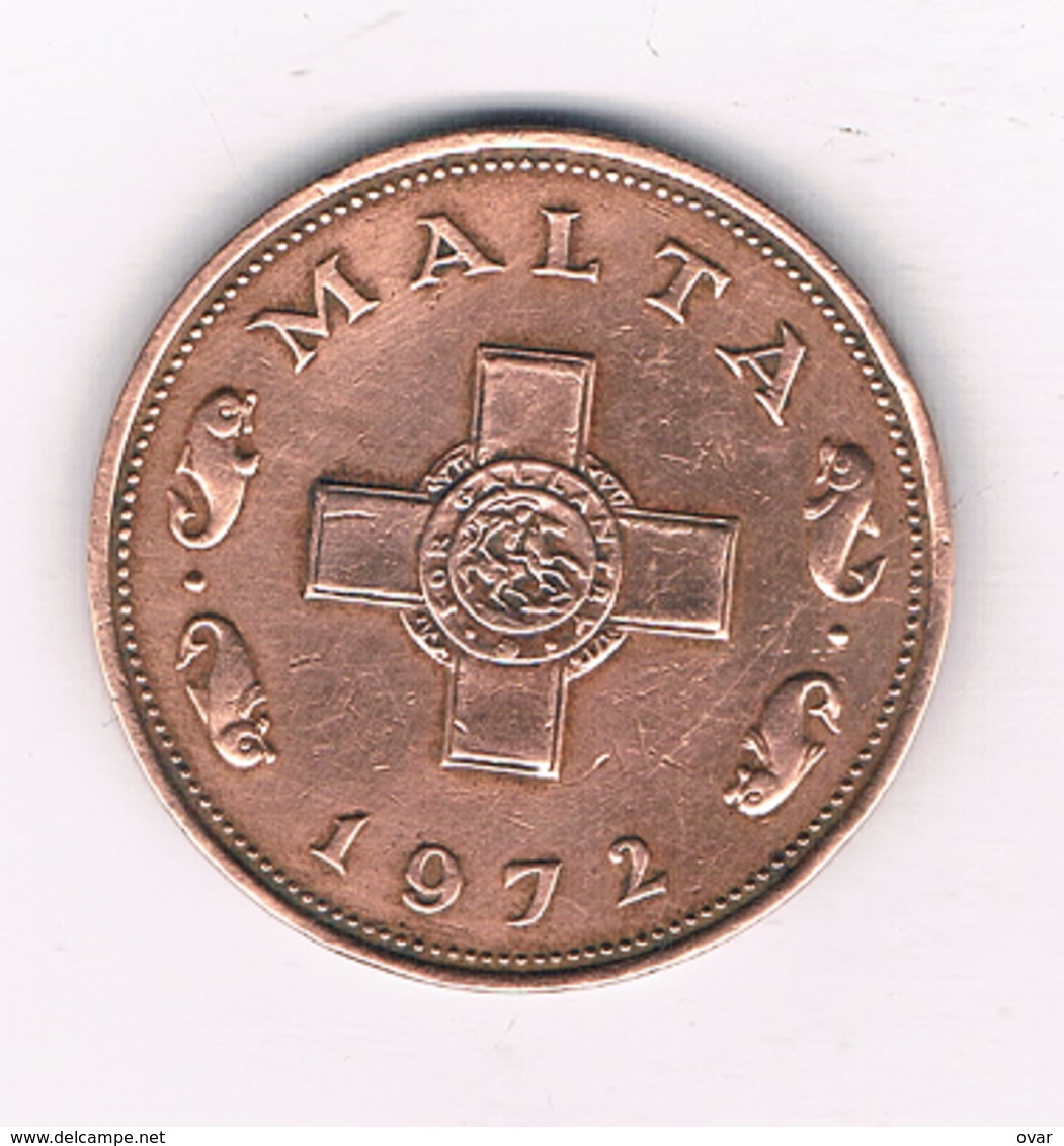 1 CENT 1972 MALTA /9246/ - Malte