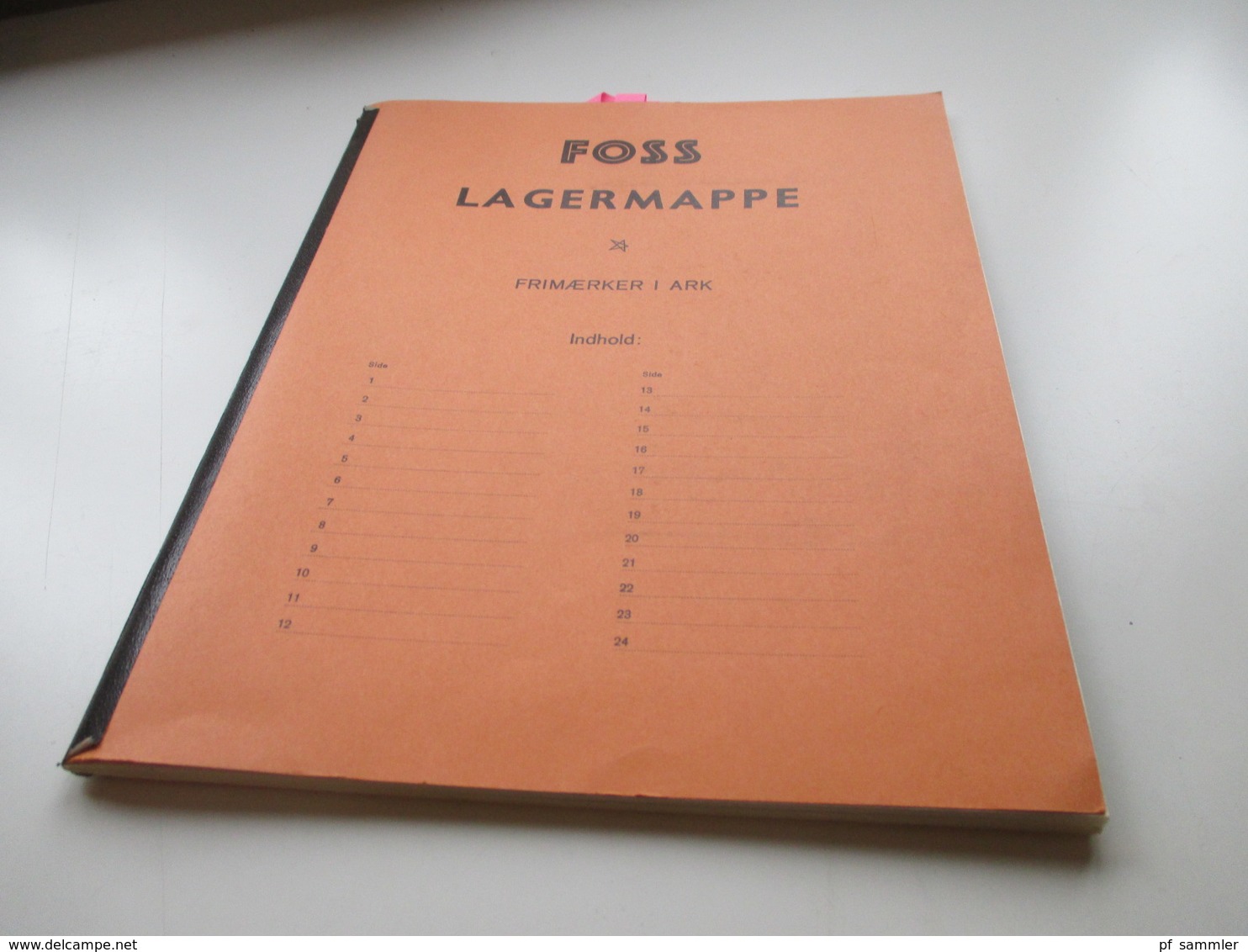 Dänemark Kleiner Bogenposten Freimarken Wellenlinien + Nr. 377 Weltflüchtlingsjahr 1950er / 60er Jahre In Bogenmappe - Sammlungen (im Alben)